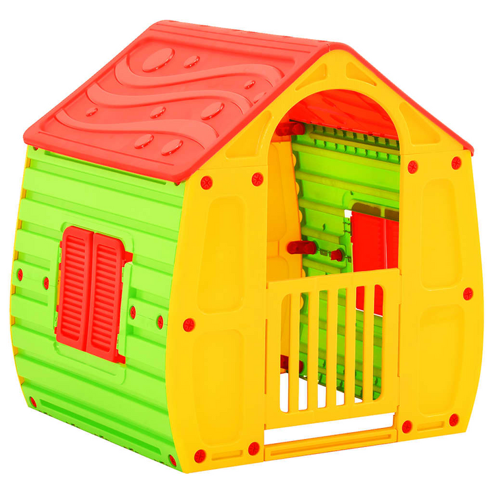 Children's Playhouse 102x90x109 cm - Imaginative Role-playing Fun for Children - Premium  from Home Treasures - Just £119.99! Shop now at Home Treasures