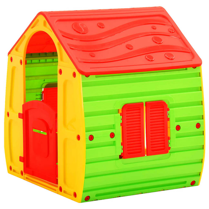 Children's Playhouse 102x90x109 cm - Imaginative Role-playing Fun for Children - Premium  from Home Treasures - Just £119.99! Shop now at Home Treasures