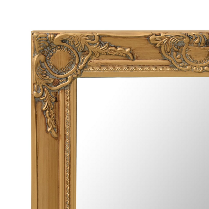 Luxurious Gold Baroque Style Wall Mirror 50x60 cm - Ornate Rectangle Frame for Elegant Home Decor - Premium  from Home Treasures - Just £60.99! Shop now at Home Treasures