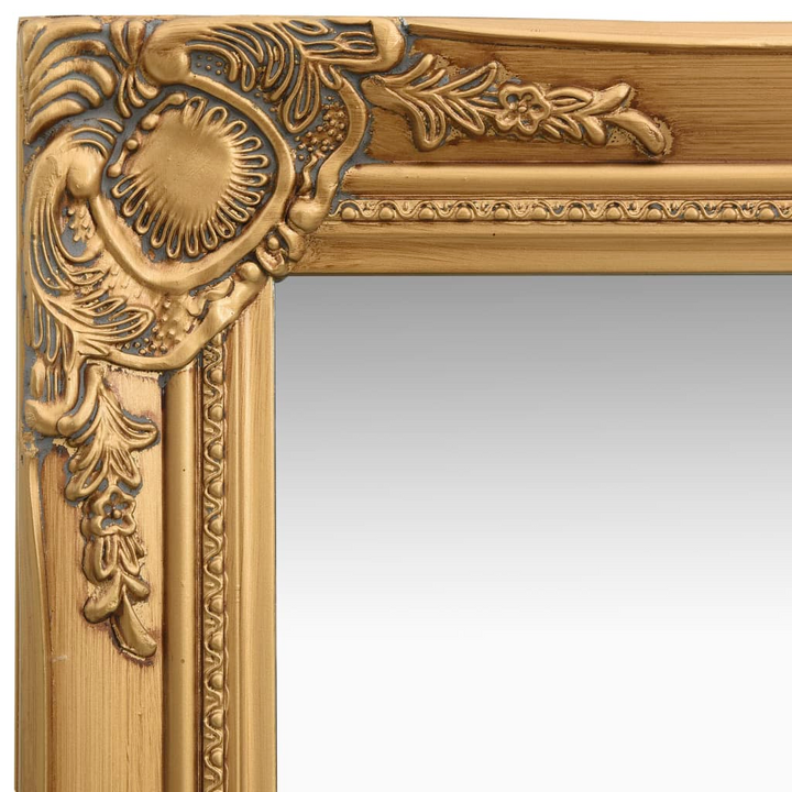 Baroque Style Wall Mirror, 40x40 cm, Gold - Classic Ornate Design, Bevelled Edge, Ready to Hang - Premium  from Home Treasures - Just £38.99! Shop now at Home Treasures