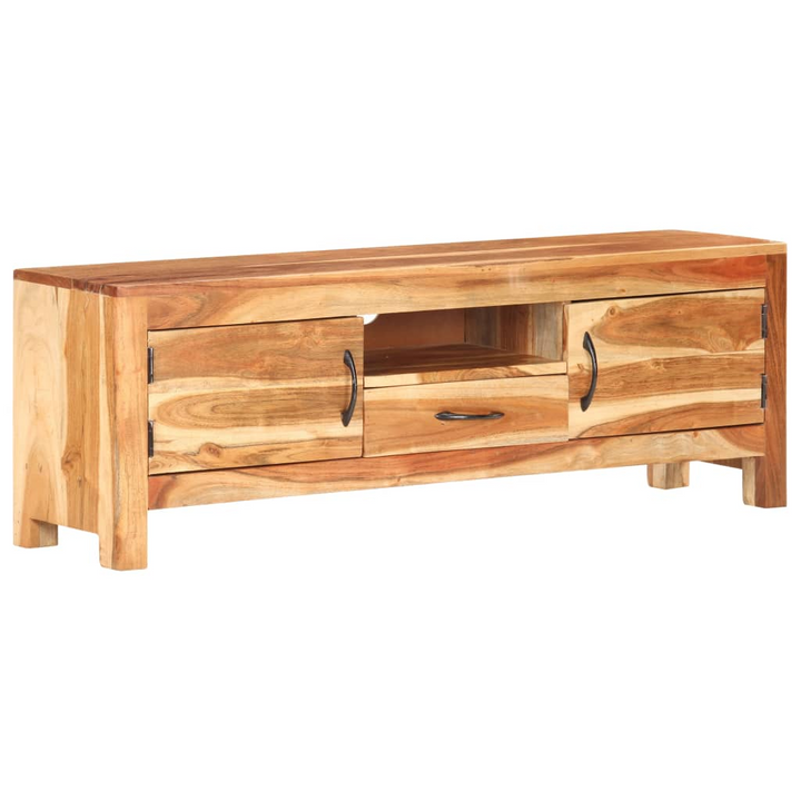 Solid Acacia Wood TV Cabinet - Classic Design, Durable & Spacious Media Unit - Premium  from Home Treasures - Just £171.99! Shop now at Home Treasures