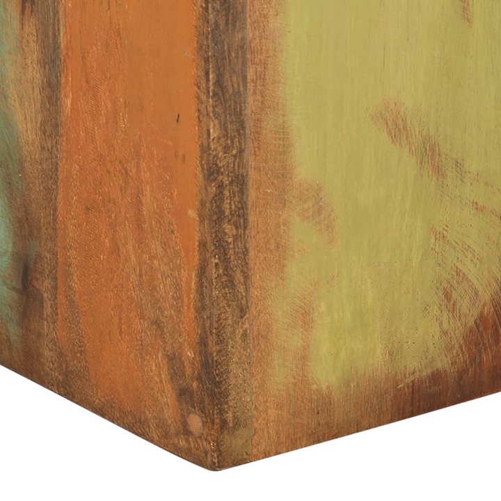 Eco-Friendly Reclaimed Wood Side Tables, Set of 2 (Multi-Coloured) - Unique Handmade Furniture for Home Decor - Premium  from Home Treasures - Just £90.99! Shop now at Home Treasures