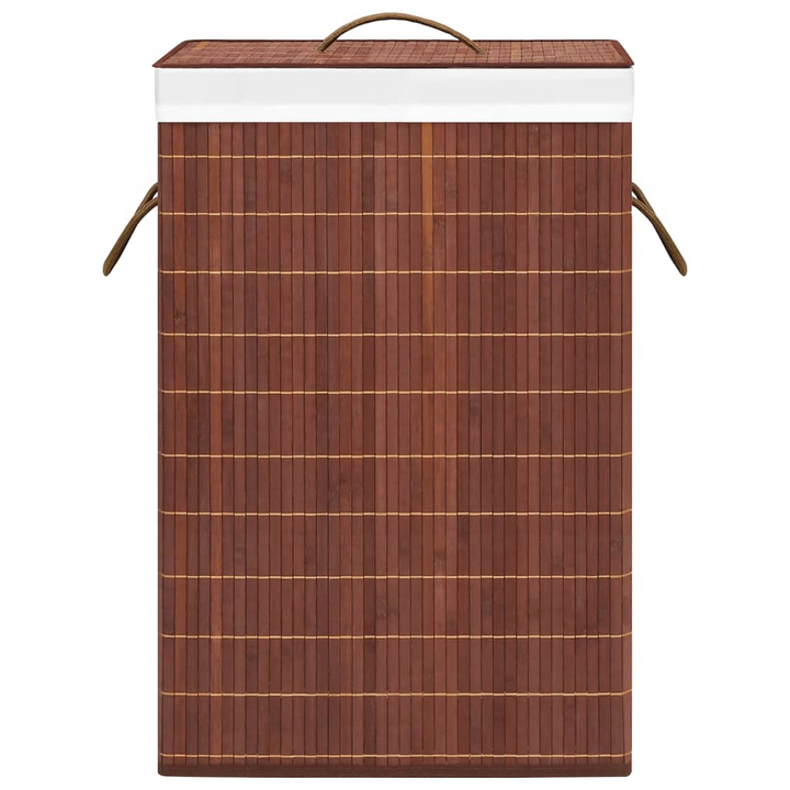 Bamboo Laundry Basket Brown 72 L – Stylish and Practical Laundry Hamper for Your Home - Premium  from Home Treasures - Just £29.99! Shop now at Home Treasures