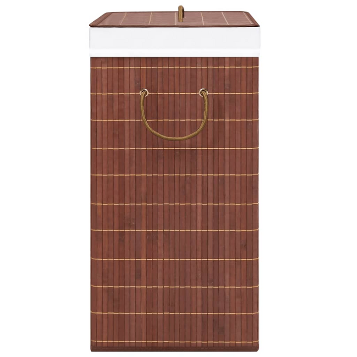 Bamboo Laundry Basket Brown 72 L – Stylish and Practical Laundry Hamper for Your Home - Premium  from Home Treasures - Just £29.99! Shop now at Home Treasures