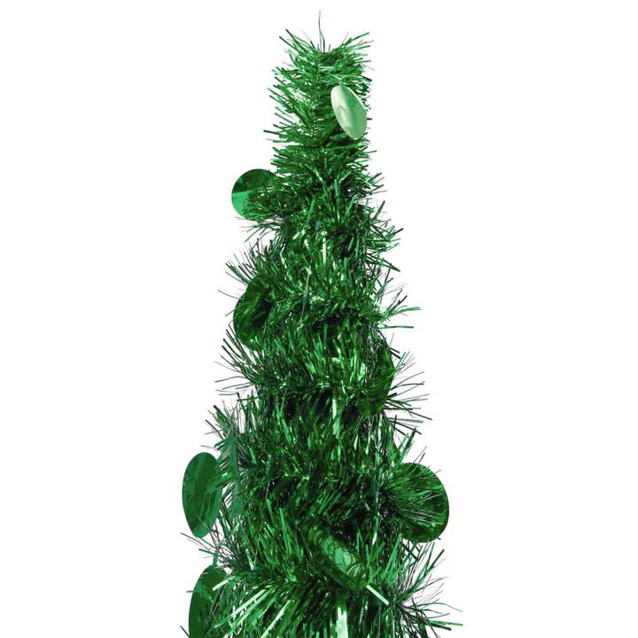 Green Pop-up Artificial Christmas Tree - PET Material, Easy Storage & Reusable - Premium  from Home Treasures - Just £19.99! Shop now at Home Treasures