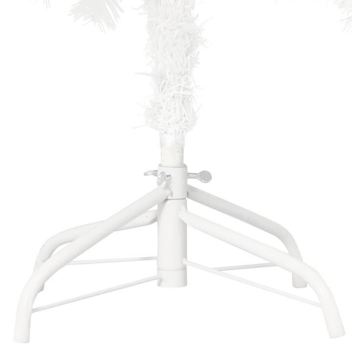 Lifelike White Artificial Christmas Tree with Realistic Needles and Durable Steel Base - Ideal for Indoor and Outdoor Decorations - Premium  from Home Treasures - Just £45.99! Shop now at Home Treasures