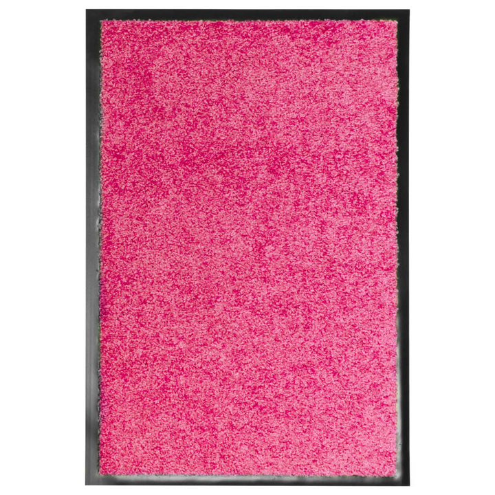 Washable Pink Doormat 40x60 cm - Indoor/Outdoor, Non-Slip Backing | Stylish & Durable - Premium  from Home Treasures - Just £27.99! Shop now at Home Treasures