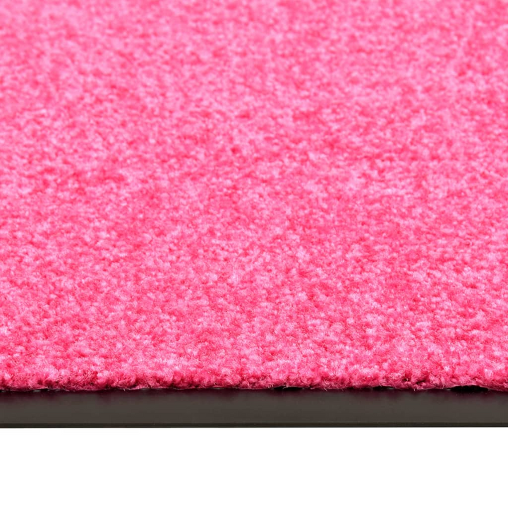 Washable Pink Doormat 40x60 cm - Indoor/Outdoor, Non-Slip Backing | Stylish & Durable - Premium  from Home Treasures - Just £27.99! Shop now at Home Treasures