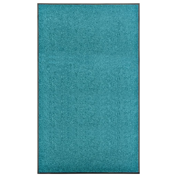 Washable Doormat - Durable & Non-Slip, Cyan 90x150 cm - Perfect for Indoor & Outdoor Use - Premium  from Home Treasures - Just £63.99! Shop now at Home Treasures