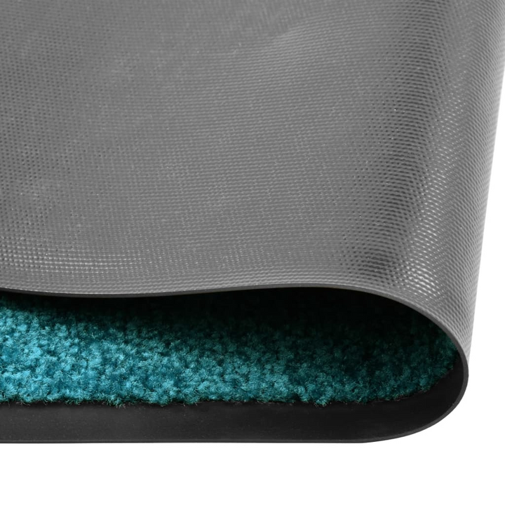 Washable Doormat - Durable & Non-Slip, Cyan 90x150 cm - Perfect for Indoor & Outdoor Use - Premium  from Home Treasures - Just £63.99! Shop now at Home Treasures