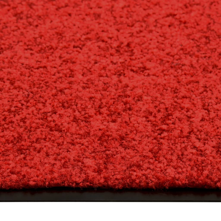 Washable Red Doormat - Durable & Absorbent, 60x90 cm | Ideal for Indoor & Outdoor Use - Premium  from Home Treasures - Just £33.99! Shop now at Home Treasures