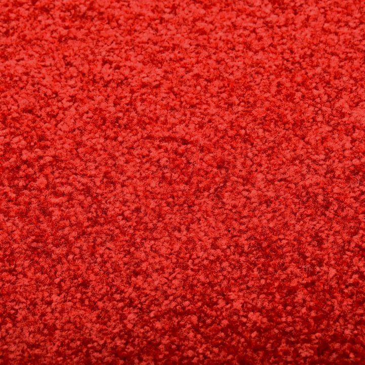 Washable Red Doormat - Durable & Absorbent, 60x90 cm | Ideal for Indoor & Outdoor Use - Premium  from Home Treasures - Just £33.99! Shop now at Home Treasures