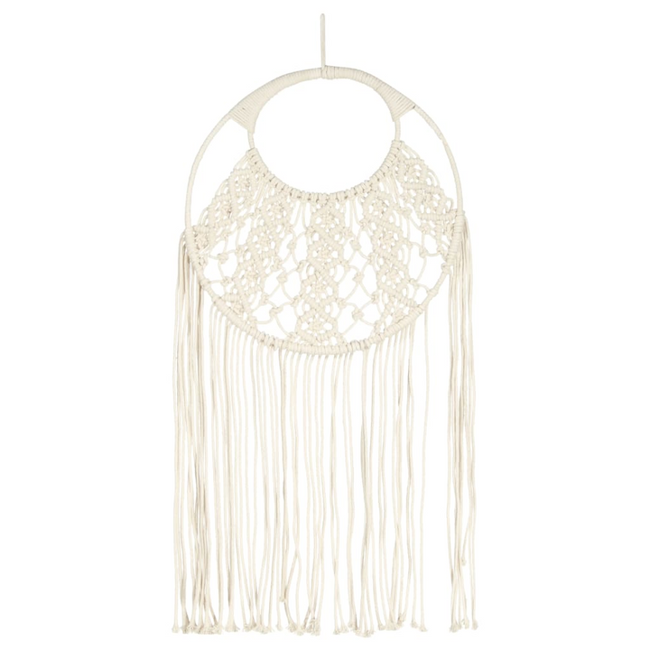 Elegant Handmade Cotton Macrame Wall Hanger - Boho Chic Home Decor, 40 x 80 cm - Premium  from Home Treasures - Just £50.99! Shop now at Home Treasures