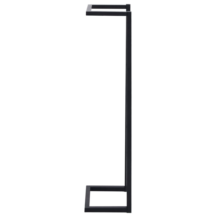 Stylish Black Iron Towel Rack - Space-Saving 25 x 20 x 95cm Design for Modern Bathrooms - Premium  from Home Treasures - Just £32.99! Shop now at Home Treasures