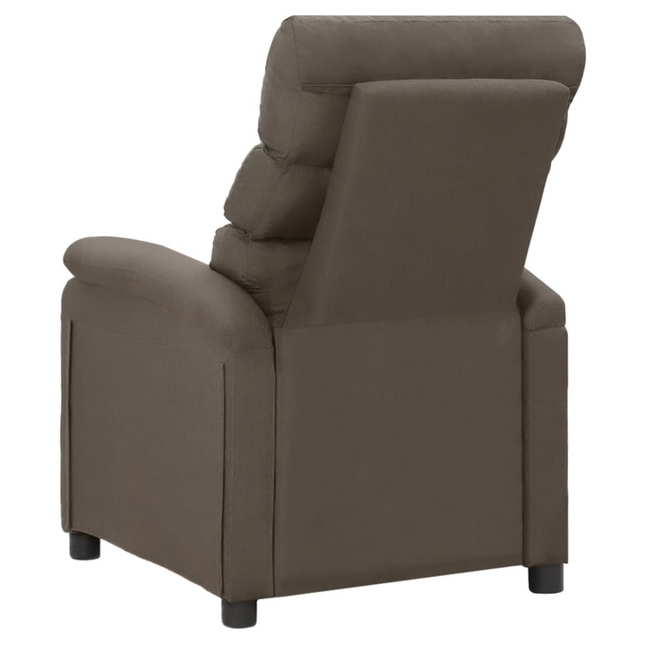 Grey Faux Leather Wing Back Massage Reclining Chair - Ultimate Comfort with 6-Point Vibration Massage - Premium  from Home Treasures - Just £243.99! Shop now at Home Treasures