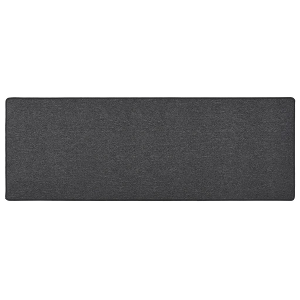 Trendy and Elegant Anthracite Carpet Runner 80x250 cm - Perfect for Any Room - Premium  from Home Treasures - Just £48.99! Shop now at Home Treasures