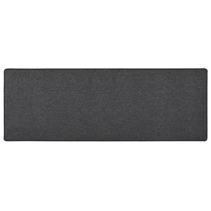 Trendy and Elegant Anthracite Carpet Runner 80x250 cm - Perfect for Any Room - Premium  from Home Treasures - Just £48.99! Shop now at Home Treasures