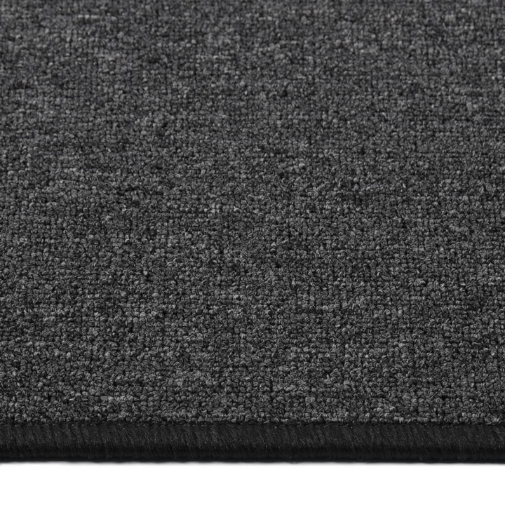 Trendy and Elegant Anthracite Carpet Runner 80x250 cm - Perfect for Any Room - Premium  from Home Treasures - Just £48.99! Shop now at Home Treasures