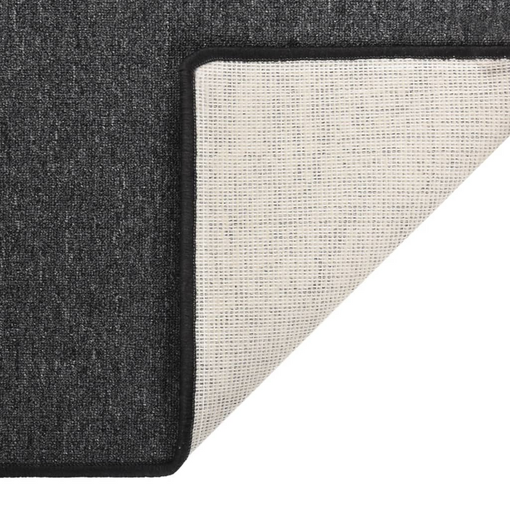 Trendy and Elegant Anthracite Carpet Runner 80x250 cm - Perfect for Any Room - Premium  from Home Treasures - Just £48.99! Shop now at Home Treasures