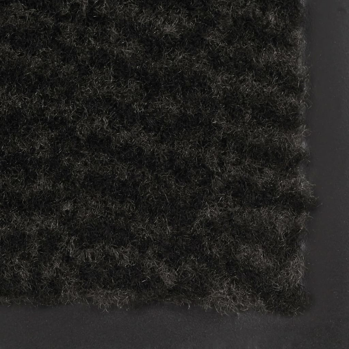 Durable Black Tufted Doormat 60x180 cm - Heavy-Duty, Non-Slip, Mildew Resistant for Indoor & Outdoor Use - Premium  from Home Treasures - Just £35.99! Shop now at Home Treasures