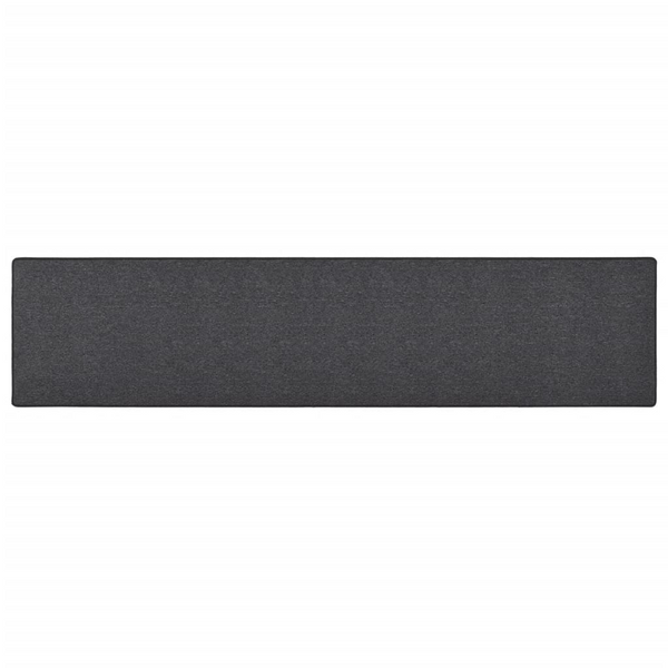 Anthracite Carpet Runner 50x250 cm - Elegant, Durable, and Comfortable for Home & Office - Premium  from Home Treasures - Just £30.99! Shop now at Home Treasures