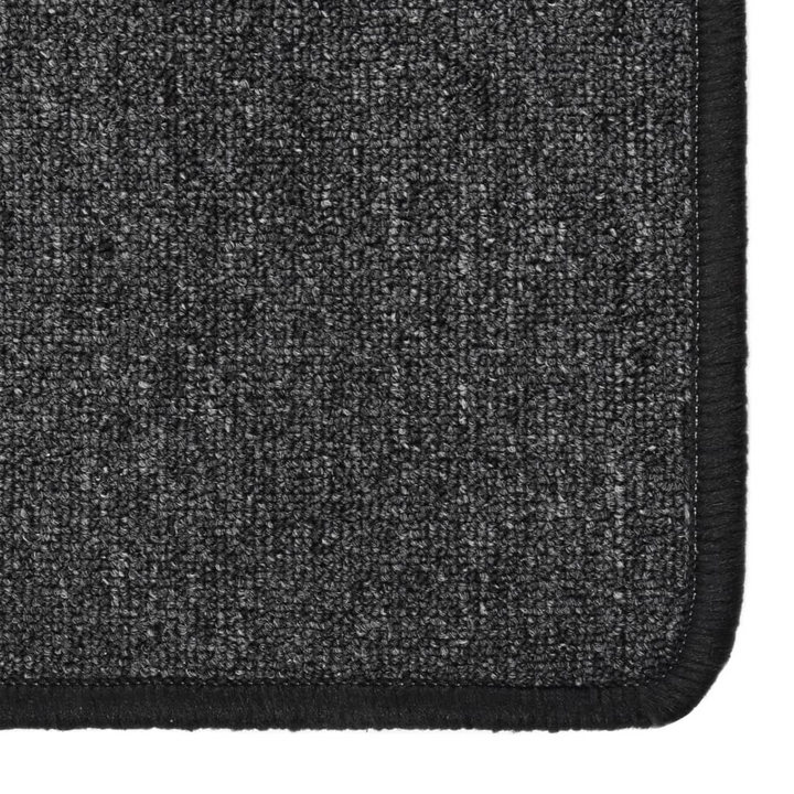 Anthracite Carpet Runner 50x250 cm - Elegant, Durable, and Comfortable for Home & Office - Premium  from Home Treasures - Just £30.99! Shop now at Home Treasures