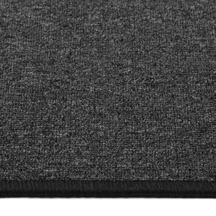 Anthracite Carpet Runner 50x250 cm - Elegant, Durable, and Comfortable for Home & Office - Premium  from Home Treasures - Just £30.99! Shop now at Home Treasures