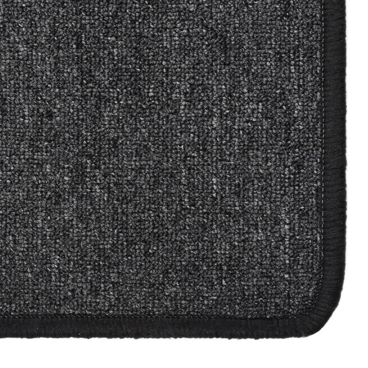 Anthracite Carpet Runner – Elegant and Durable 80x150 cm Floor Mat for Home or Office - Premium  from Home Treasures - Just £29.99! Shop now at Home Treasures