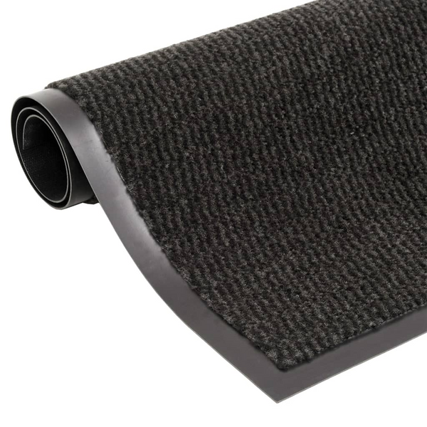 Durable Non-Slip Tufted Doormat 60x150 cm Black for Indoor and Covered Outdoor Use - Premium  from Home Treasures - Just £33.99! Shop now at Home Treasures