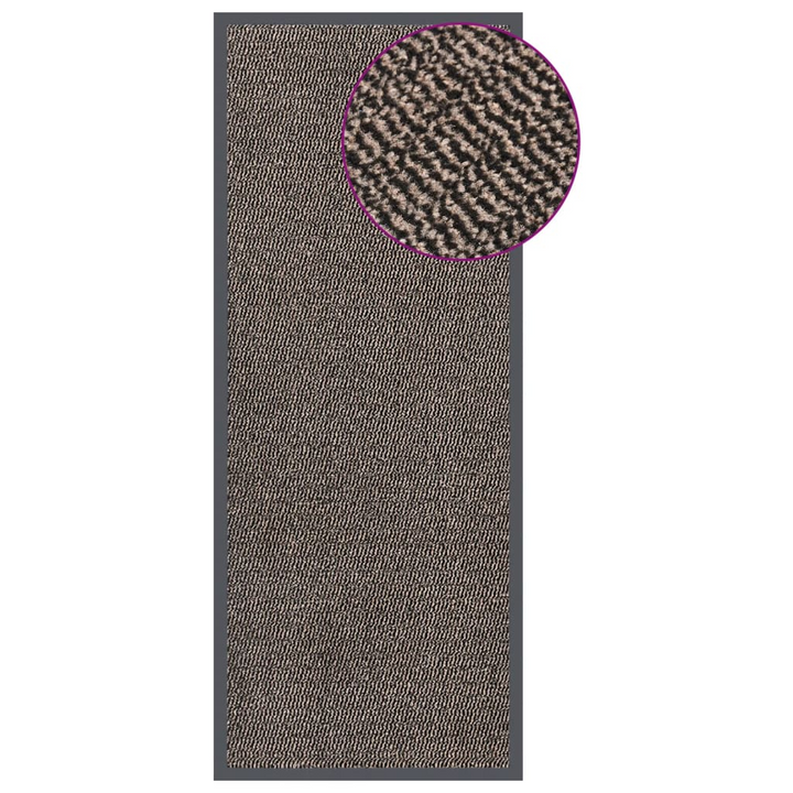 Dark Brown Tufted Doormat 60x150 cm - Durable, Non-Slip & Stylish Entryway Rug - Premium  from Home Treasures - Just £33.99! Shop now at Home Treasures