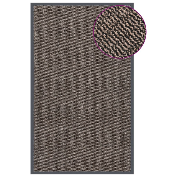 Premium Tufted Doormat in Dark Brown, Non-Slip Durable Entry Rug, 90x150 cm - Premium  from Home Treasures - Just £41.99! Shop now at Home Treasures