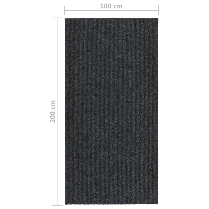 Dirt Trapper Carpet Runner 100x200 cm Anthracite - Durable, Non-Slip, Sound Dampening | Perfect for Home & Office - Premium  from Home Treasures - Just £46.99! Shop now at Home Treasures