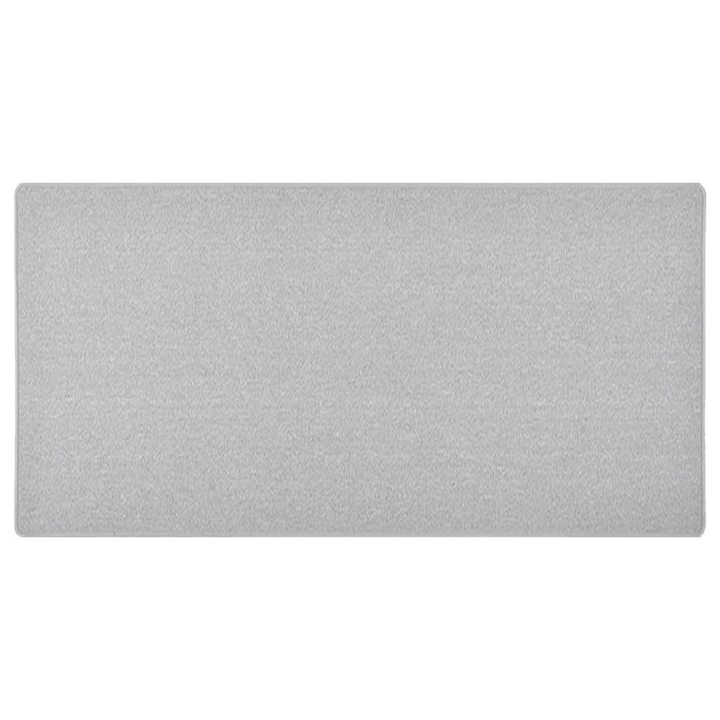 Plush Light Grey Carpet Runner - 80x150 cm | Sound Dampening & Non-Slip | Perfect for Living Room, Bedroom, Hallway & Office - Premium  from Home Treasures - Just £28.99! Shop now at Home Treasures