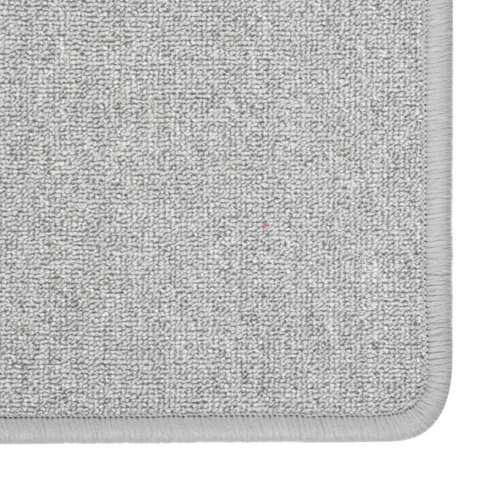 Plush Light Grey Carpet Runner - 80x150 cm | Sound Dampening & Non-Slip | Perfect for Living Room, Bedroom, Hallway & Office - Premium  from Home Treasures - Just £28.99! Shop now at Home Treasures