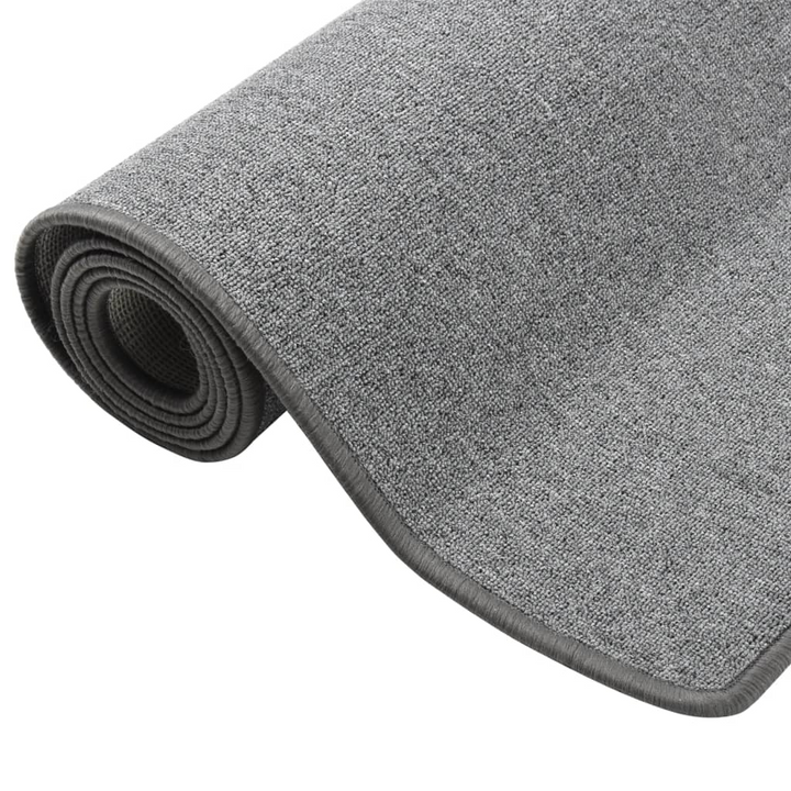 Elegant Dark Grey Carpet Runner 50x250 cm | Durable Floor Mat for Living Room, Bedroom, Kitchen, Hallway, Office - Premium  from Home Treasures - Just £36.99! Shop now at Home Treasures