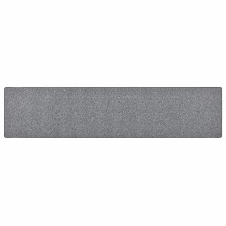 Elegant Dark Grey Carpet Runner 50x250 cm | Durable Floor Mat for Living Room, Bedroom, Kitchen, Hallway, Office - Premium  from Home Treasures - Just £36.99! Shop now at Home Treasures