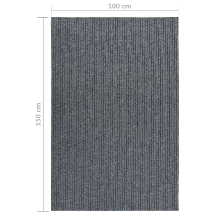 Dirt Trapper Carpet Runner 100x150 cm Grey - Durable, Non-Slip Entrance Mat for Home and Commercial Use - Premium  from Home Treasures - Just £40.99! Shop now at Home Treasures