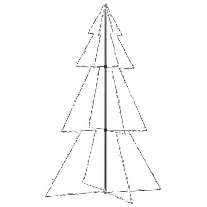 240 LED Christmas Cone Tree - 118x180 cm - Indoor & Outdoor Holiday Lighting - Premium  from Home Treasures - Just £43.99! Shop now at Home Treasures