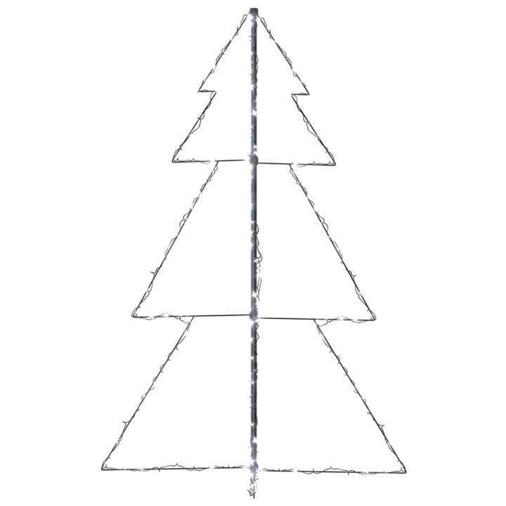 Christmas Cone Tree with 200 LED Lights, Indoor & Outdoor, 98x150 cm - Create a Magical Holiday Atmosphere - Premium  from Home Treasures - Just £37.99! Shop now at Home Treasures