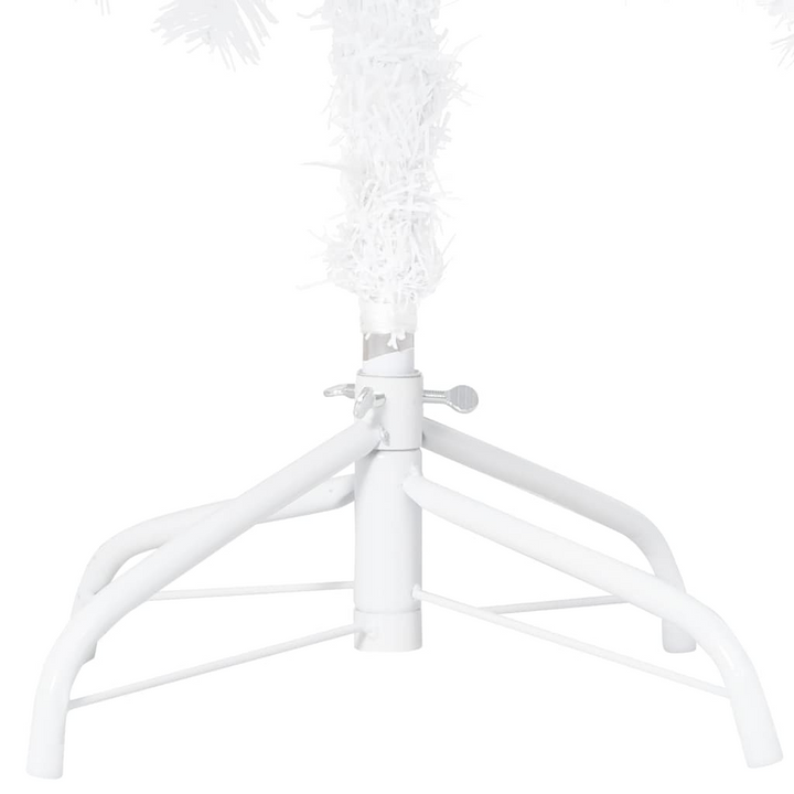 White Artificial Christmas Tree with Thick Branches, Realistic PVC & Metal Stand - Perfect for Indoor/Outdoor Seasonal Decor - Premium  from Home Treasures - Just £28.99! Shop now at Home Treasures