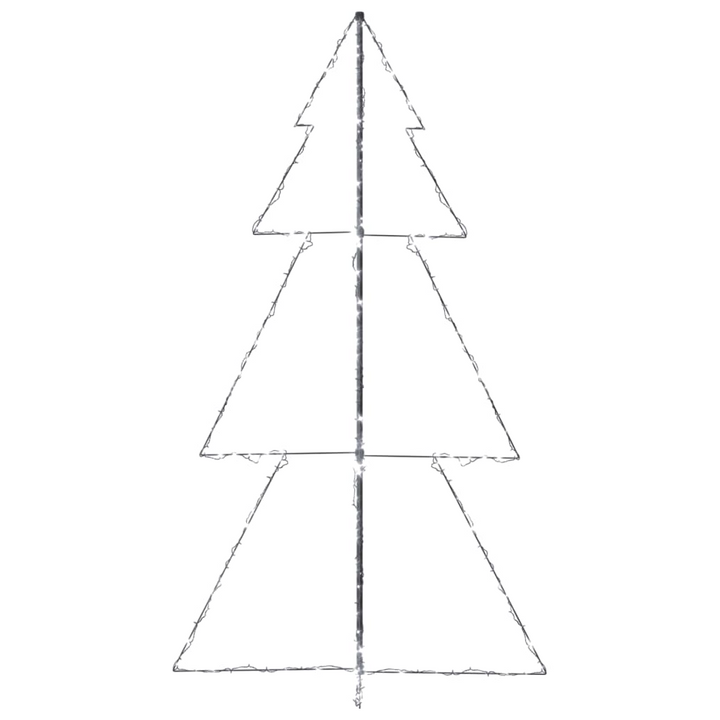 Christmas Cone Tree with 300 LEDs - Perfect for Indoor & Outdoor Festive Decor, 120x220 cm - Premium  from Home Treasures - Just £49.99! Shop now at Home Treasures