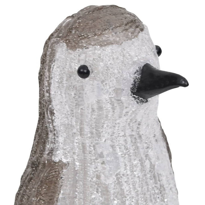 30cm LED Christmas Acrylic Penguin Figure - Indoor & Outdoor Holiday Decoration with 8 Lighting Modes - Premium  from Home Treasures - Just £31.99! Shop now at Home Treasures