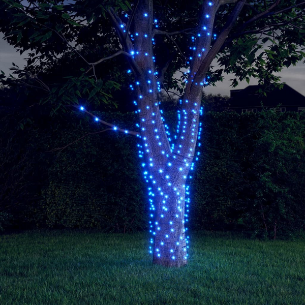 vidaXL Solar Fairy Lights 5 pcs 5x200 LED Blue - Perfect for Indoor & Outdoor Decorations - Premium  from Home Treasures - Just £67.99! Shop now at Home Treasures