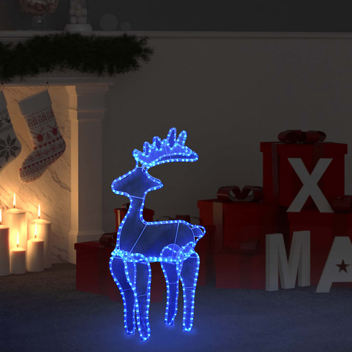 Reindeer Christmas Decoration with Mesh 306 LEDs 60x24x89cm - Premium  from Home Treasures - Just £39.99! Shop now at Home Treasures