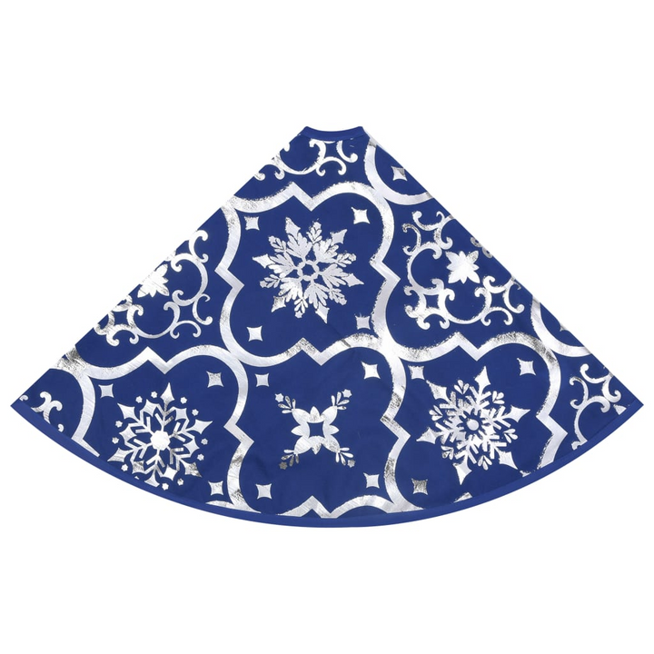 Luxury Christmas Tree Skirt with Sock Blue 90 cm Fabric - Premium  from Home Treasures - Just £17.99! Shop now at Home Treasures