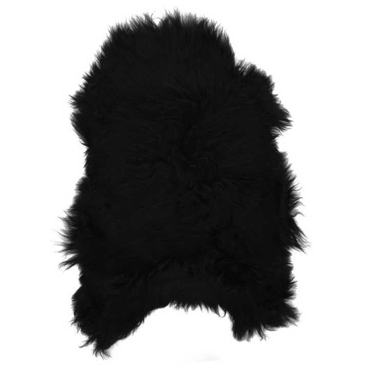 Luxurious Icelandic Sheepskin Chair Cover - Ultra Soft & Cozy - Black, 70x110 cm - Premium  from Home Treasures - Just £85.99! Shop now at Home Treasures