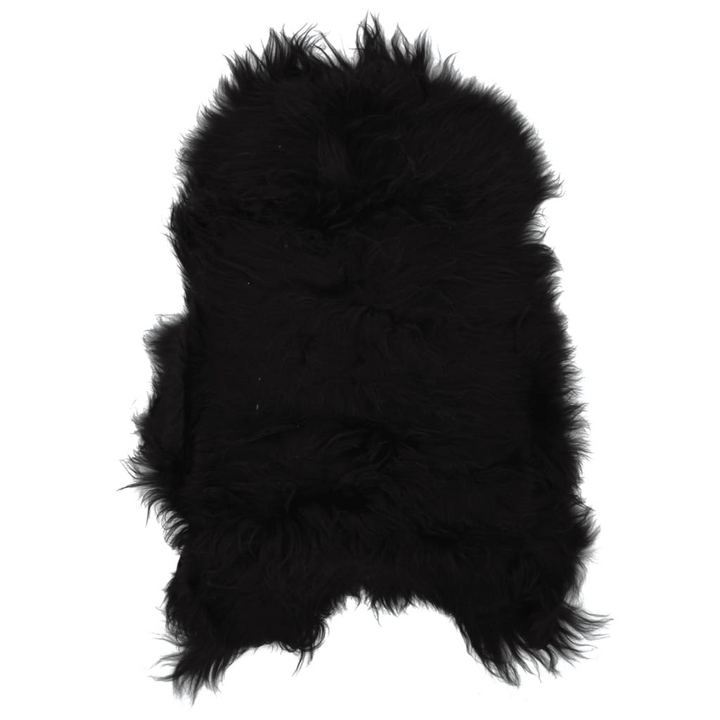 Luxurious Icelandic Sheepskin Chair Cover - Ultra Soft & Cozy - Black, 70x110 cm - Premium  from Home Treasures - Just £85.99! Shop now at Home Treasures