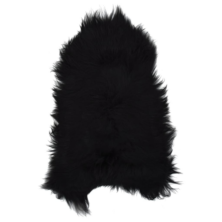 Luxurious Icelandic Sheepskin Chair Cover - Ultra Soft & Cozy - Black, 70x110 cm - Premium  from Home Treasures - Just £85.99! Shop now at Home Treasures