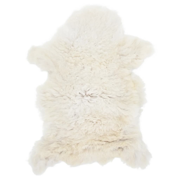 Genuine Sheep Leather Rug - Cream, 70x100 cm | Luxurious, Soft, & Natural Home Decor - Premium  from Home Treasures - Just £46.99! Shop now at Home Treasures