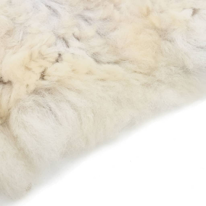 Genuine Sheep Leather Rug - Cream, 70x100 cm | Luxurious, Soft, & Natural Home Decor - Premium  from Home Treasures - Just £46.99! Shop now at Home Treasures